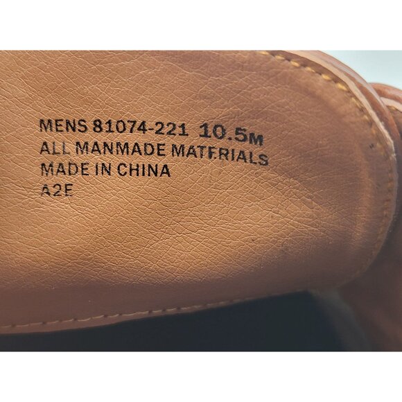 Nunn Bush Brown Leather Oxford Mens Dress Shoes W/Comfort Gel‎ Sole 10.5M - Picture 8 of 10